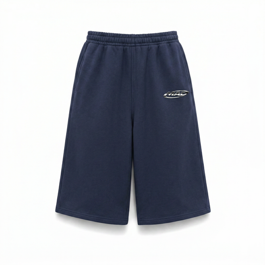 Hunger Baggy Shorts Navy