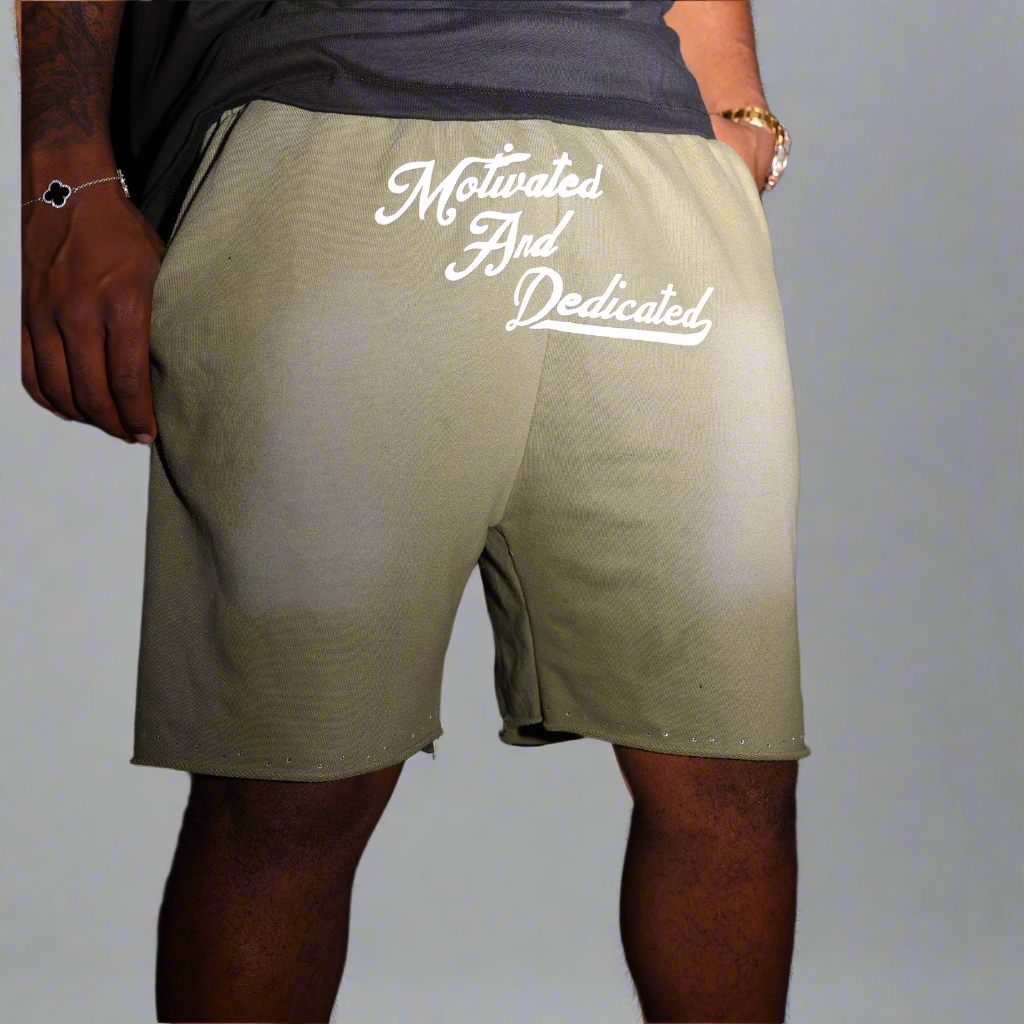 Rhinestone Sweat shorts